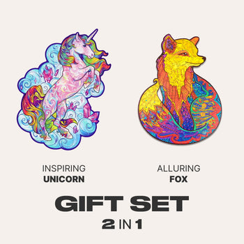 Kids Gift Set #7 (Alluring Fox, Inspiring Unicorn)