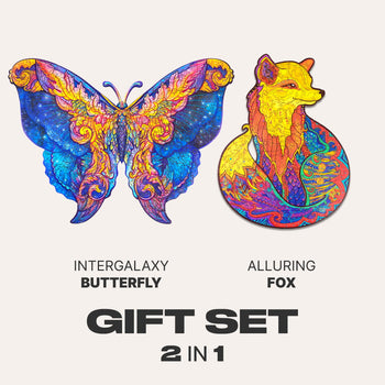 Kids Gift Set #9 (Intergalaxy Butterfly, Alluring Fox)
